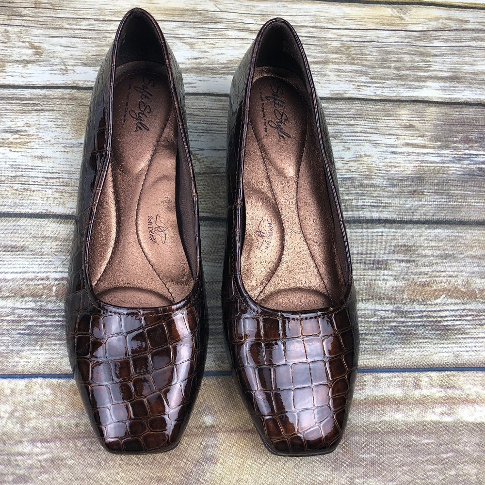 Hush Puppies Soft Style Shara Heel Wedge Shoes 9M